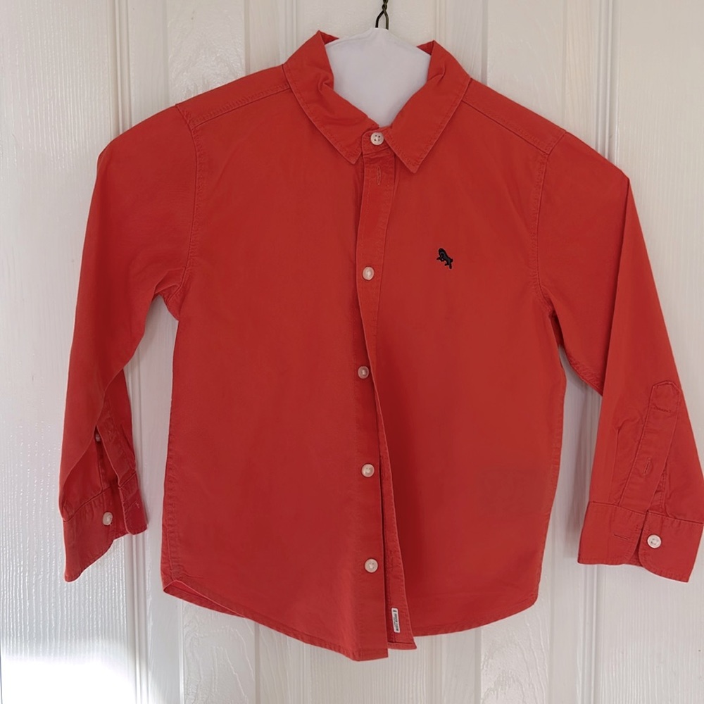 Boys H&M Long sleeve button up size 5T